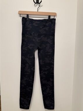 SPANX Look at Me Now Black Camo High-Waist Leggings